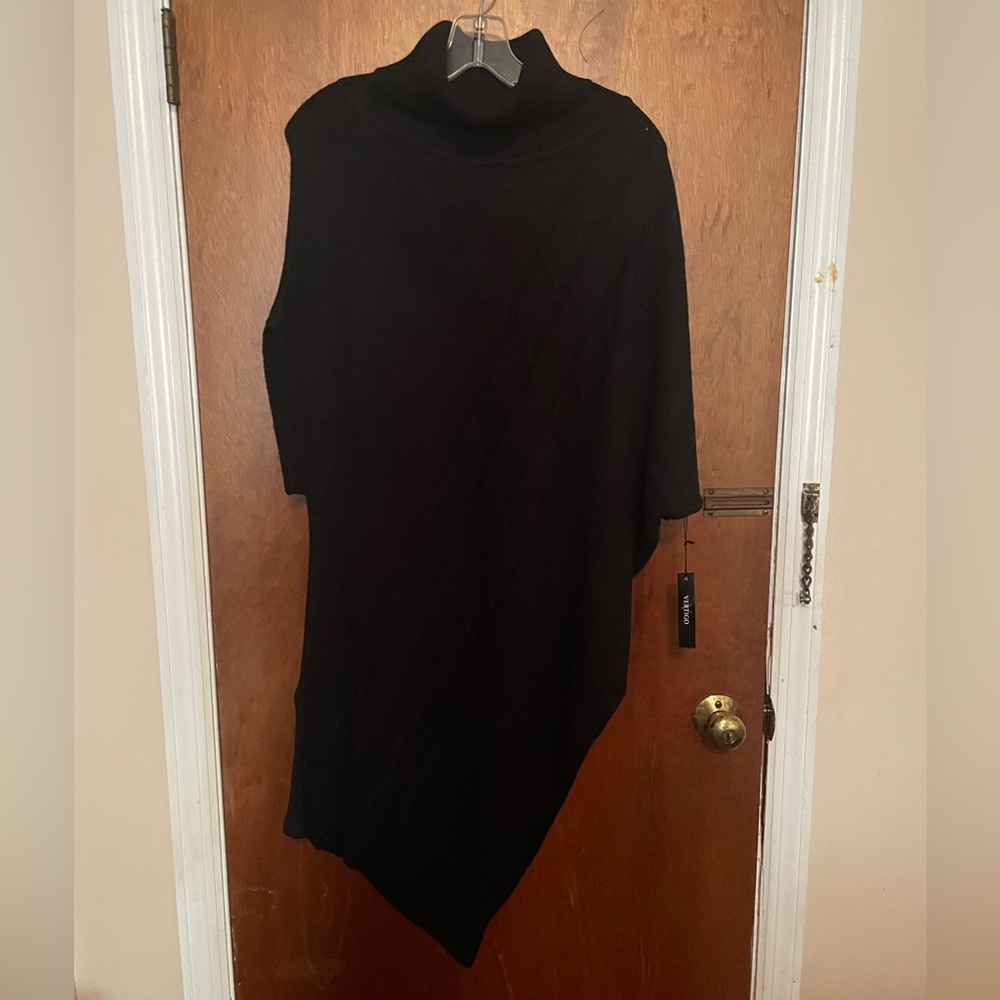 Vertigo Ladies Midi Black Sweater Dress